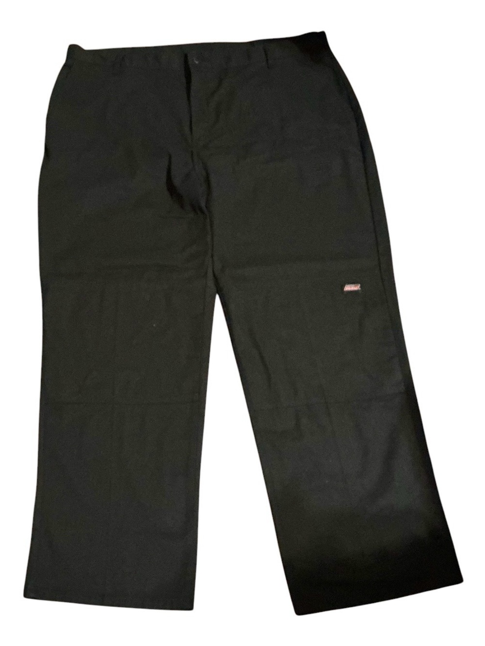 Genuine Dickies Mens 44x32 Black Relaxed Fit Work Pants Straight Leg Utility